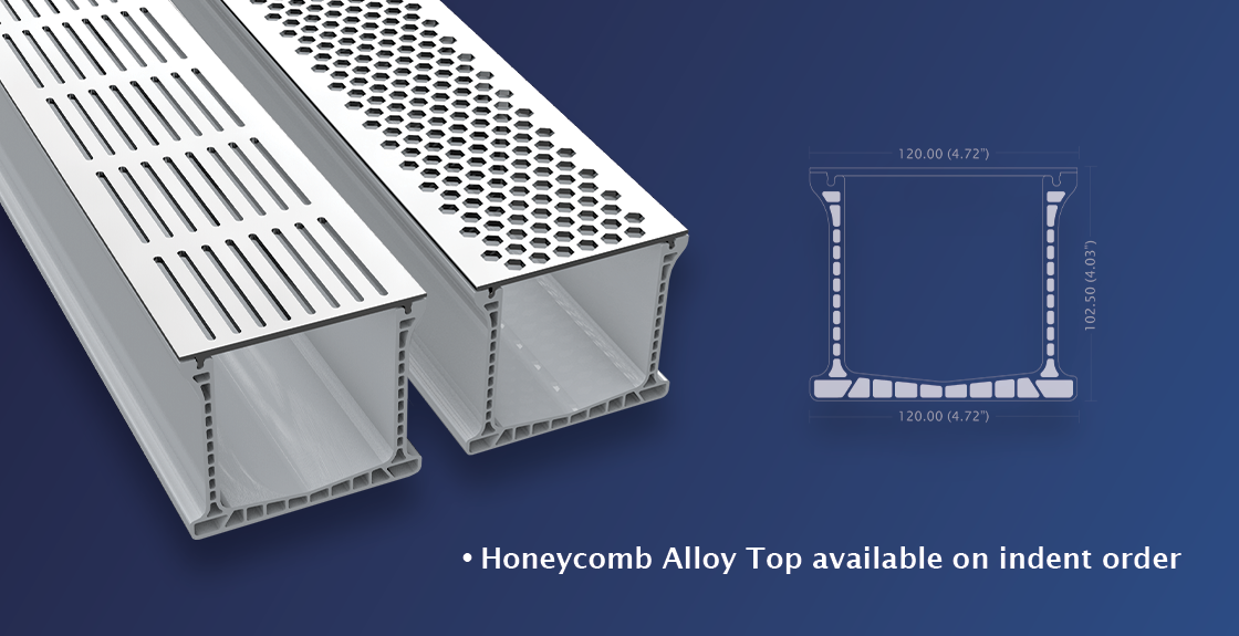 UDP100. Honeycomb Alloy Top available on indent order.
