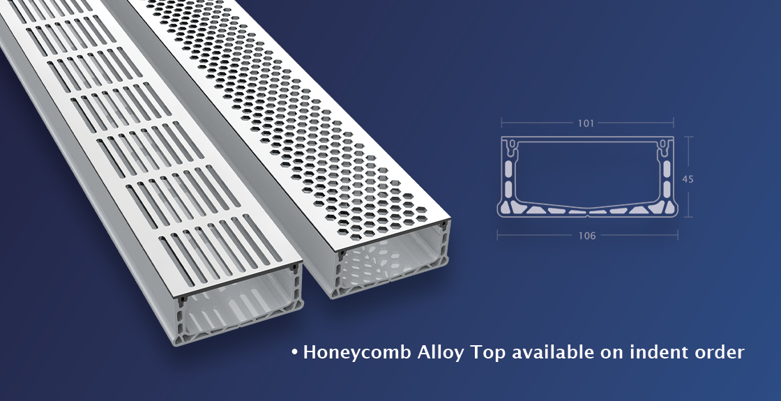 UDP45. Honeycomb Alloy Top available on indent order.